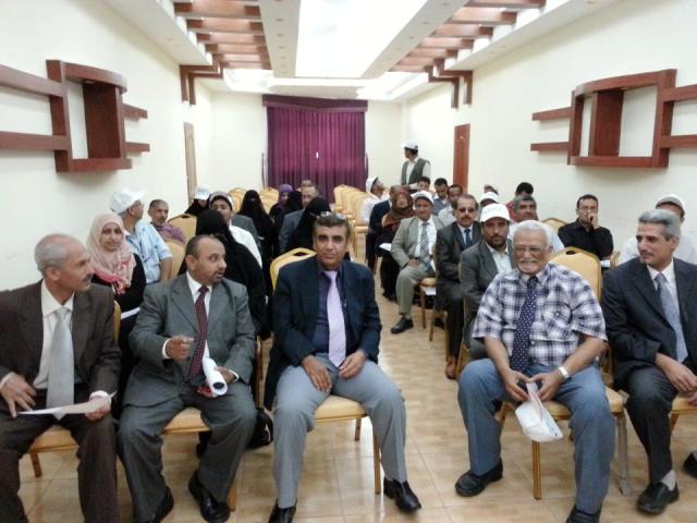 مشاركون في ورشة المناخ بصنعاء - تصوير:ح.أ